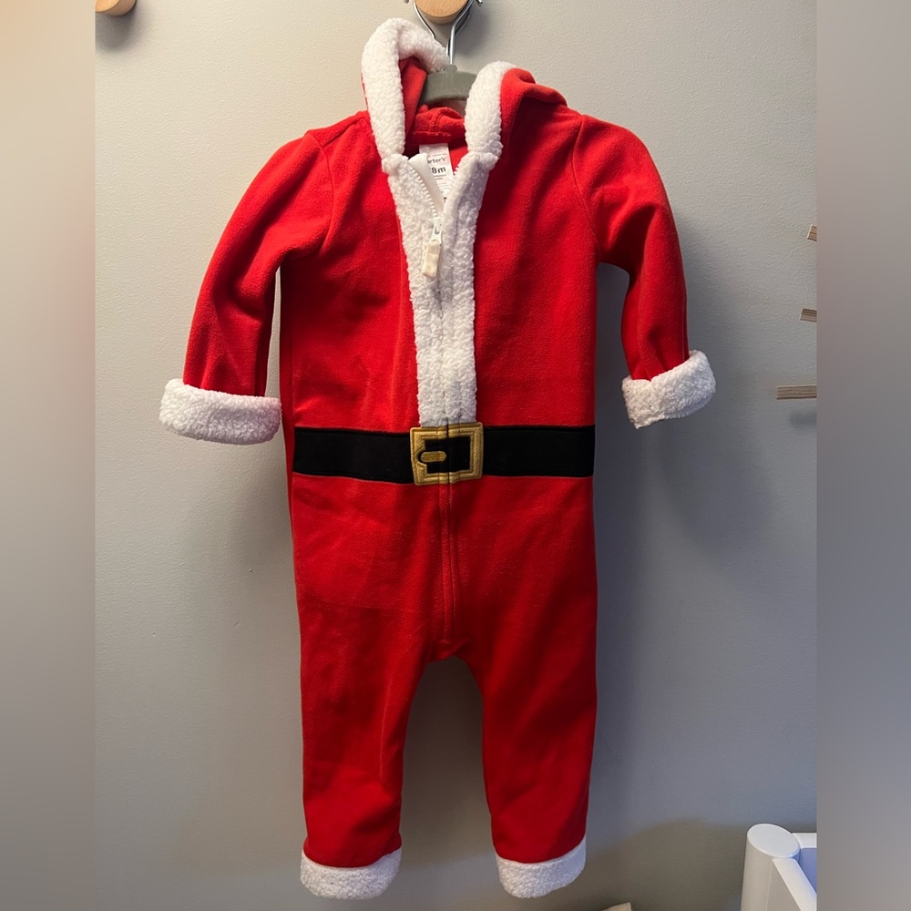 Santa cozy one-piece